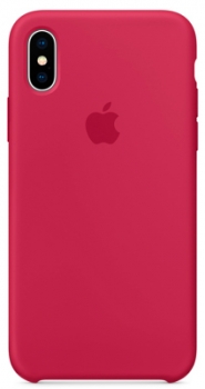 Чехол для iPhone X Apple Silicone Rose Red Чехол для iPhone X Apple Silicone Rose Red